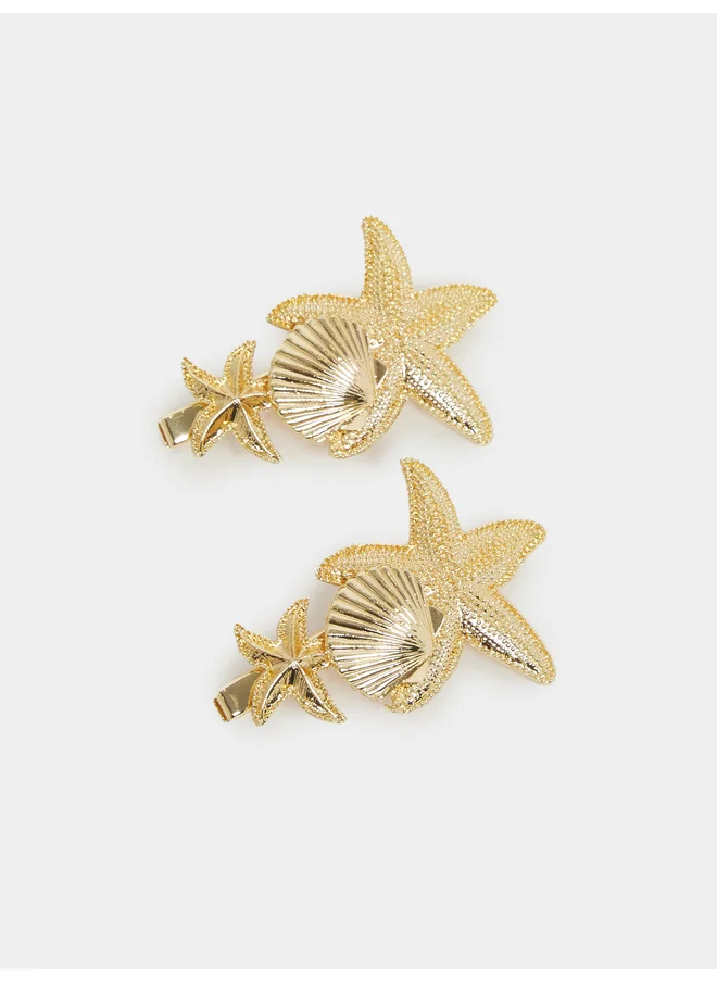 Styli Styli Set of 2 - Seashell Hair Clip