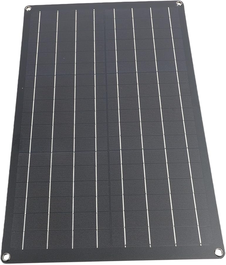 Portable Solar Panel Charger Kit for Car Motorcycle Outdoor Camping Emergency - Image 3