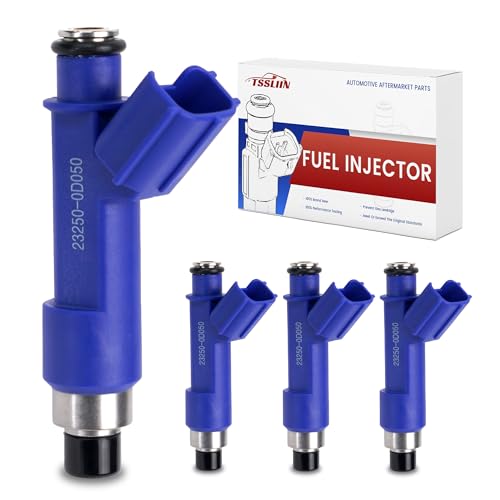 TSSLIIN Fuel Injectors Fit For-TOYOTA Corolla 1.8L 2005 2006 2007 2008, Yaris 1.5L 2006-2018, For-Pontiac Vibe 1.8L 2005-2008, OE Replacement 23250-0D050 23209-0D050, High Performance Inyectores 4PCS - Image 1