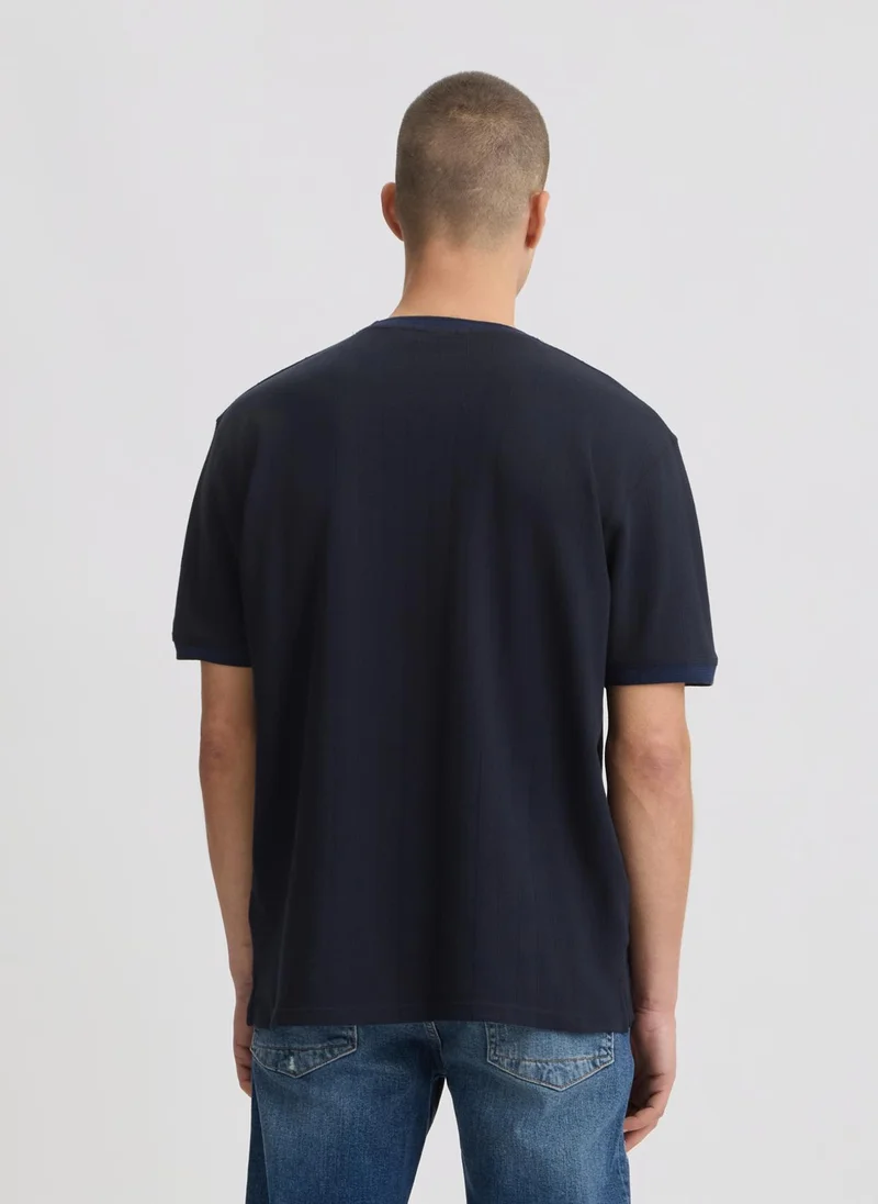 Liu Jo Men_x001A_S Blue T-Shirt