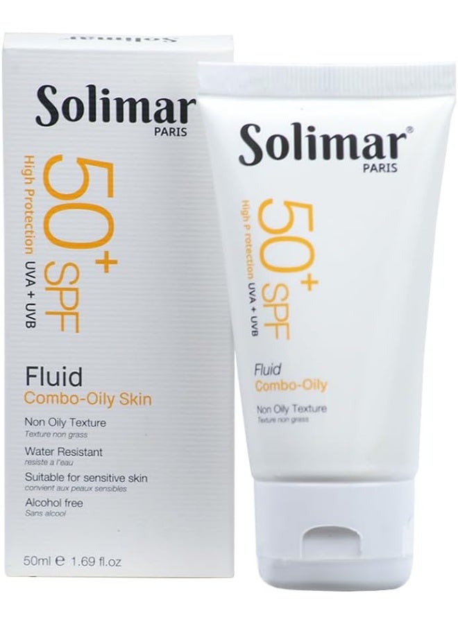 SOLIMAR PARIS SUN BLOCK SPF 50+ FLUID 50 ML - Image 1