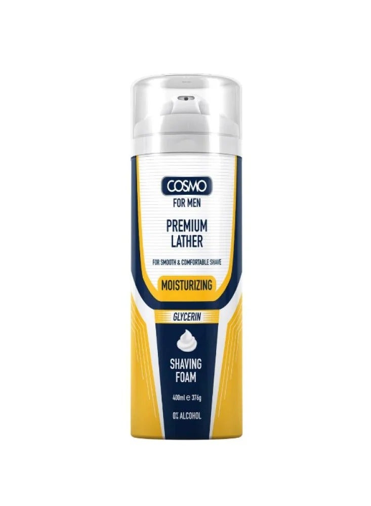 كوزمو كريم الحلاقة للرجال بالجليسرين 400مل