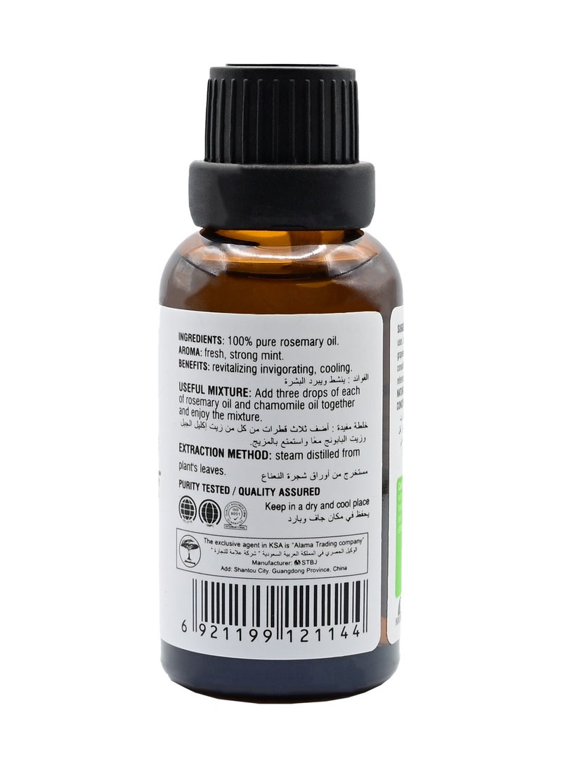 ROUSHUN Pure Rosemary Essential Oil Clear 30ml - Image 2