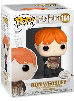 Funko Funko Pop! Harry Potter: Ron Puking Slugs with Bucket, Action Figure  - Image 1