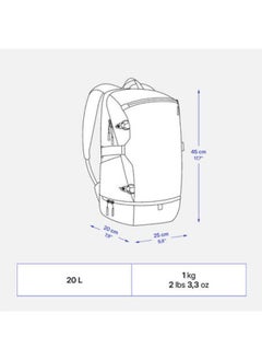 Quechua Insulated backpack 20 L - NH Arpenaz 500 insulated - Grey  - Image 3