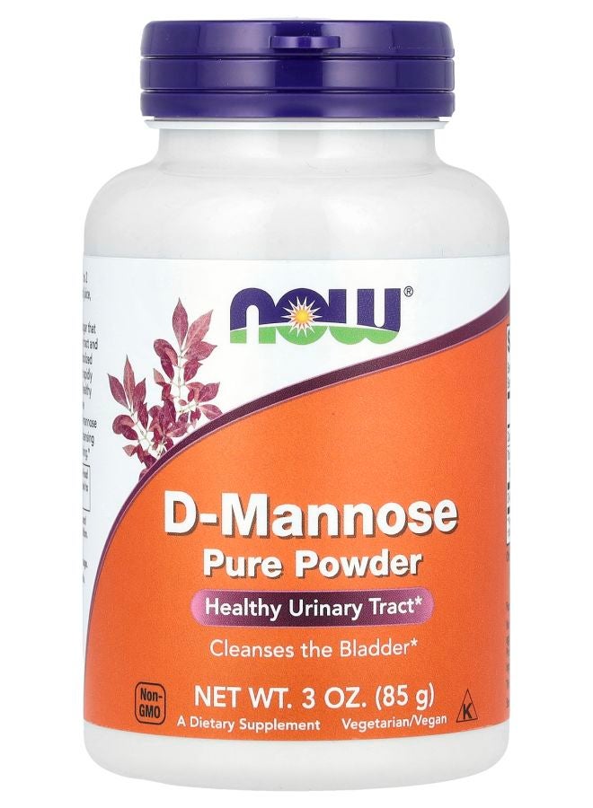 now D-Mannose Pure Powder 3 oz (85 g)