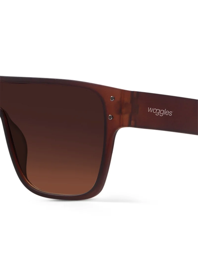 ووجلز UV- Protected Oversize Sunglasses