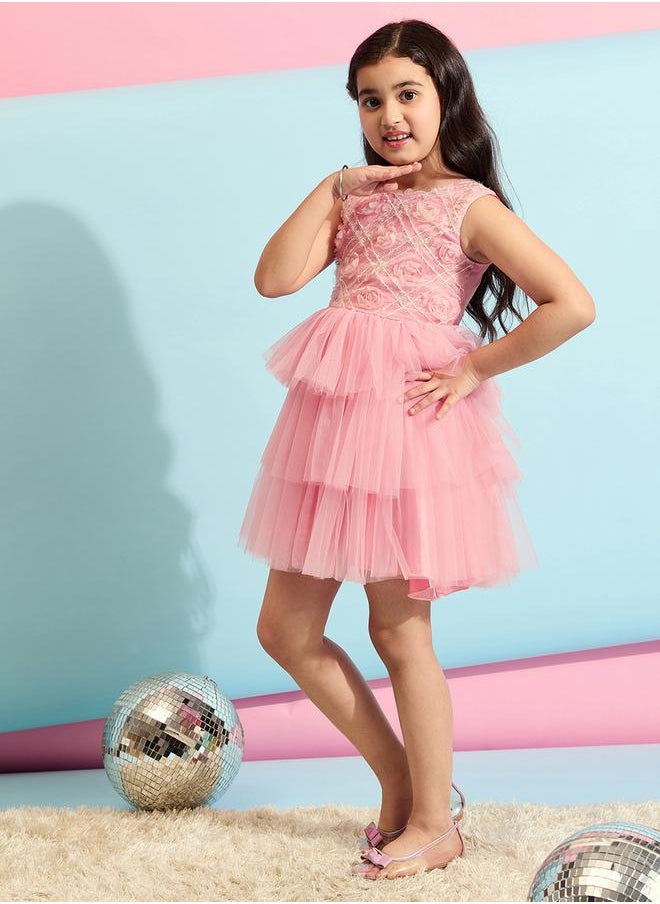 Stylo Bug Layered Tulle Dress  - Image 3