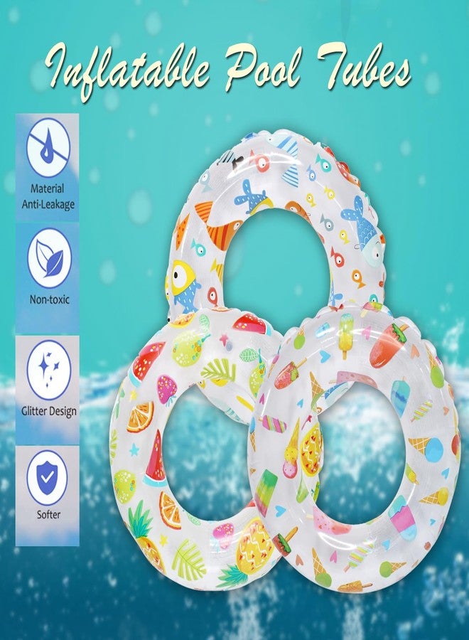 Confidence Inflatable Float Ring Swimming Pool Raft Tube for Kids - Image 4