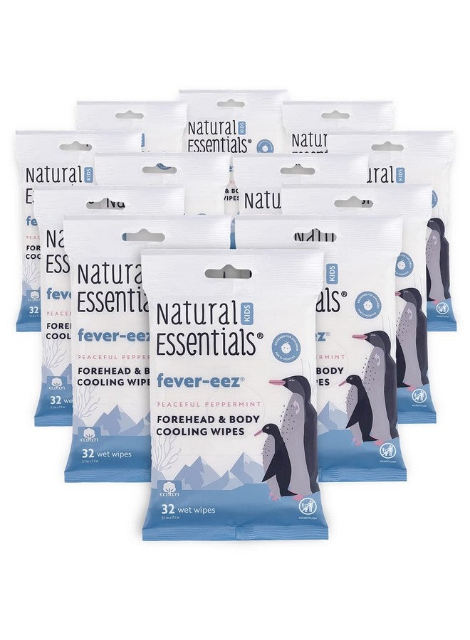 Natural Essentials Fever-eez Baby Fever Relief for Kids, Soothing Forehead & Body Wipes for Babies, Provide Immediate Cooling Sensation during Fevers, High Body Temperatures and Hot Flashes - Image 1