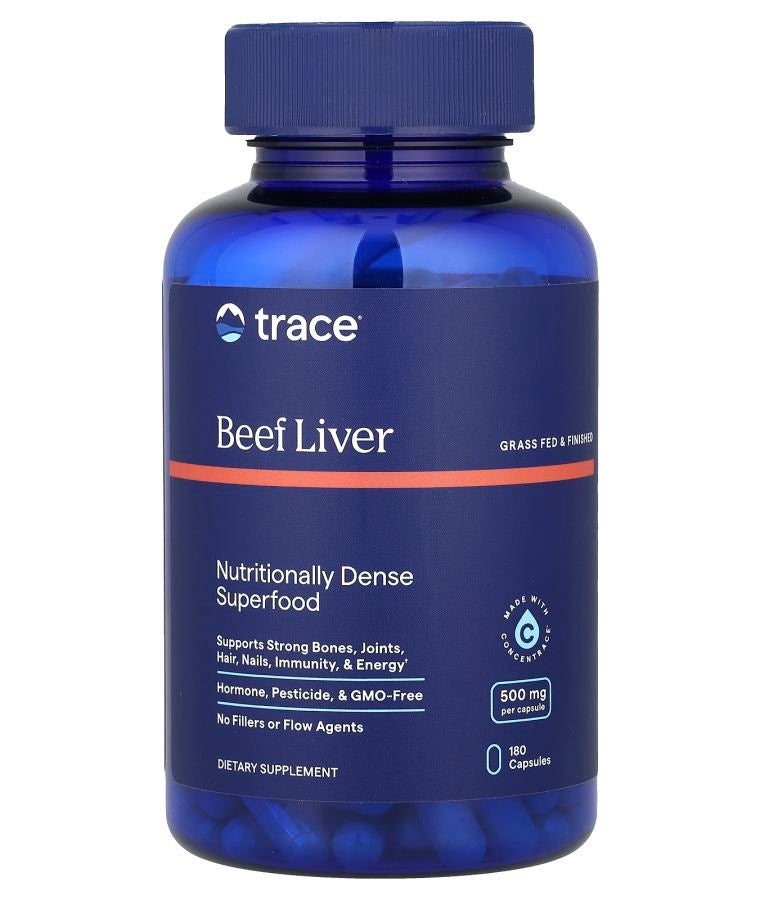 TRACE Beef Liver 180 Capsules