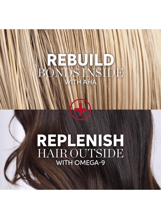 Wella Professionals Ultimate Repair Miracle Hair Rescue Leave-in, For Damaged Hair, 90 Seconds Repair, Detangle, 99% Less Breakage, Vegan, With AHA & Omega 9 To Rebond The Hair | 95 ml - Image 4