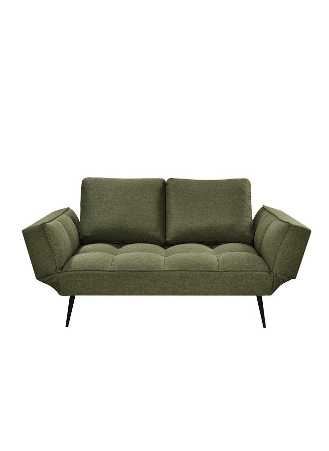 DANUBE HOME Albert Fabric Sofa Bed Convertible Sleeping Sofabed Comfortable Living Room Furniture - Green  - Image 3
