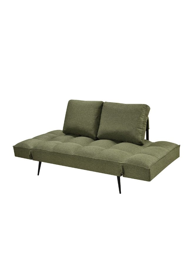 DANUBE HOME Albert Fabric Sofa Bed Convertible Sleeping Sofabed Comfortable Living Room Furniture - Green  - Image 2