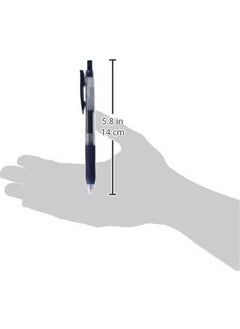 ZEBRA Sarasa Clip Src-0.7-Lac Gel Roller Pen 0.7 mm Dark Blue  - Image 2