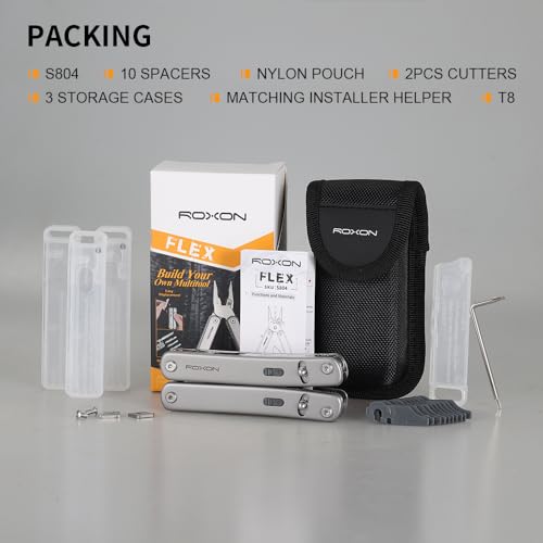 Roxon S804 Flex Multi tool Open-Source Modular Design and Customizable Multitool for Everyday Carry (EDC), Hobbies & Outdoors - Image 4