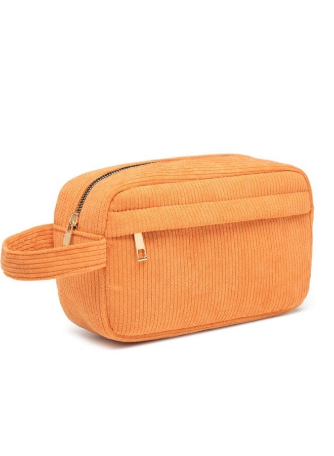 Corduroy Cosmetic Bag Ready-made Car Portable Storage Bag Portable Large-capacity Travel Storage Bag