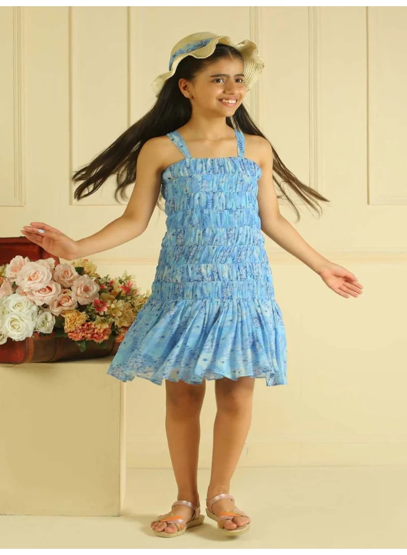 Luxe & Hardy فستان بناتي بلوبيري بليس