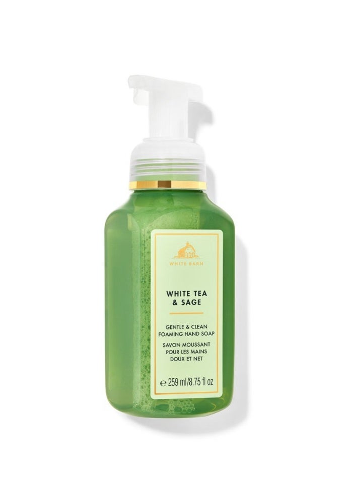 White Tea & Sage Gentle & Clean Foaming Hand Soap