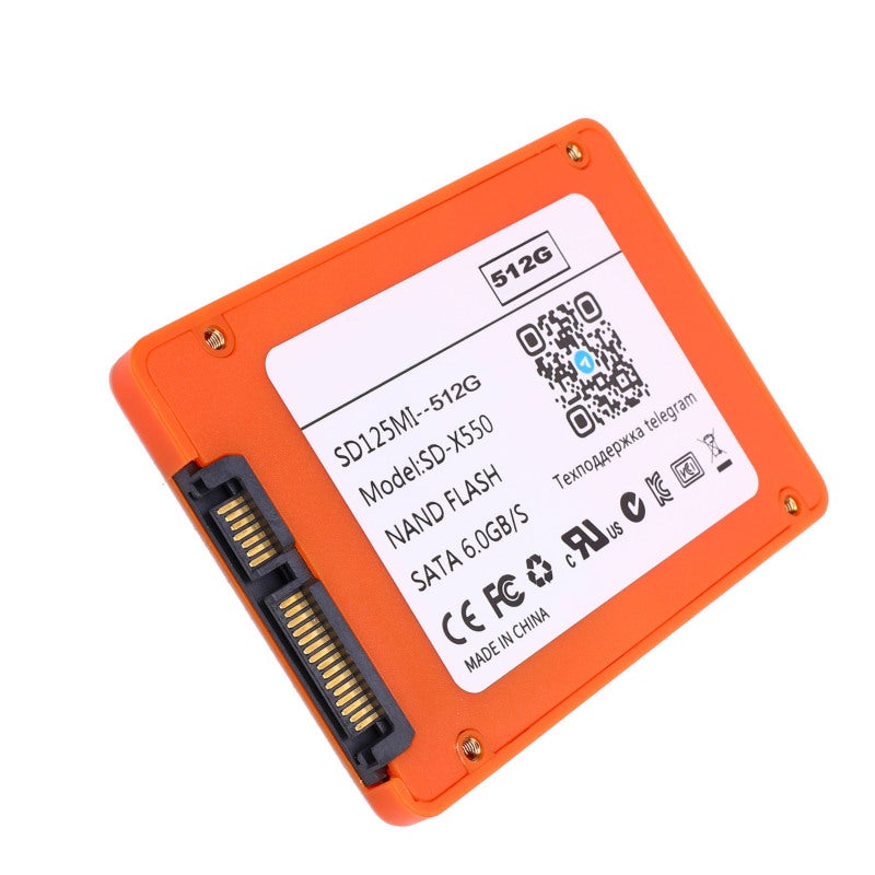 2.5 Inch SSD: Up To 550MB/S Read Speed Fast Boot-Up SATA III Solid State Drive - High Speed Internal Hard Drive With 3D NAND Flash For PC Laptop Desktop Gaming Upgrade - Image 5