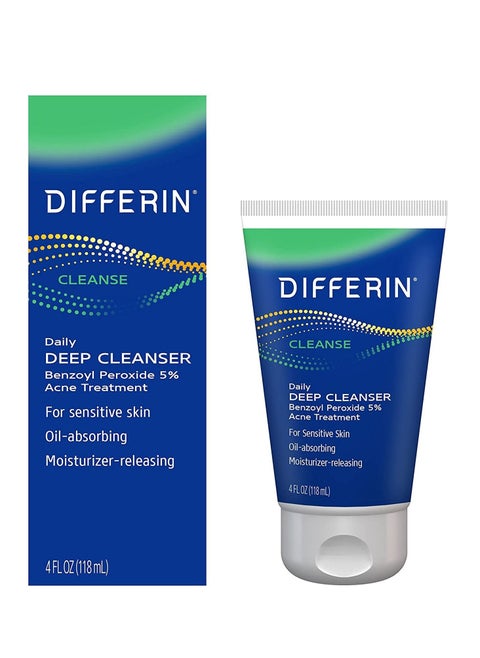 Differin Daily Deep Cleanser 4 fl oz 118 ml