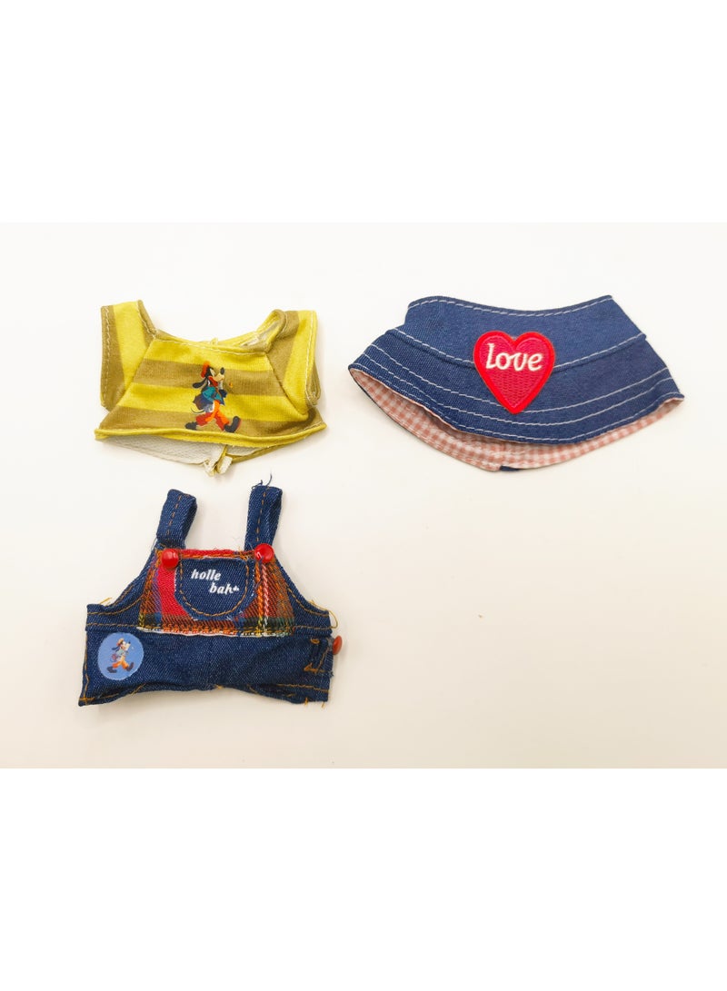 linkship Labubu Doll Clothes, Interchangeable Outfit Set for 17cm Hanging Plush, Stylish & Durable Apparel for 1st/2nd/3rd Gen Collection - Image 3