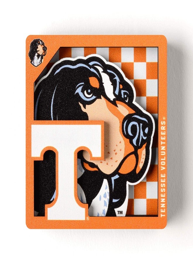 YouTheFan NCAA Tennessee Volunteers 3D Logo Series Magnets - Image 4