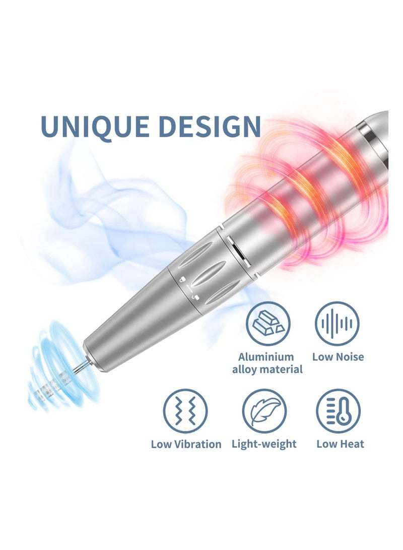 سيوسي ملف الأظافر الكهربائية المهنية مسمار الحفر ، الاكريليك مسمار الحفر المحمولة ، 30000rpm قابل للتعديل سرعة مانيكير الكهربائية مجموعة ، صالون تجميل المنزل استخدام - Image 2