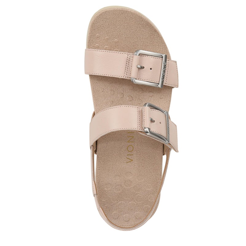 VIONIC Womens Reese Slingbacks Cameo Rose Leather 7.5 Medium - Image 5