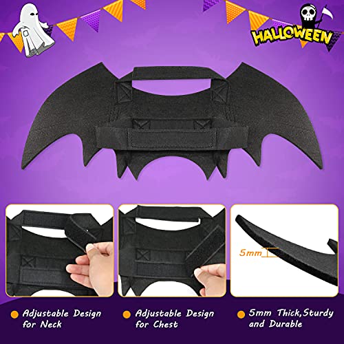 Rypet Dog Bat Costume - Halloween Pet Costume Bat Wings Cosplay Dog Costume Cat Costumes for Party L - Image 4