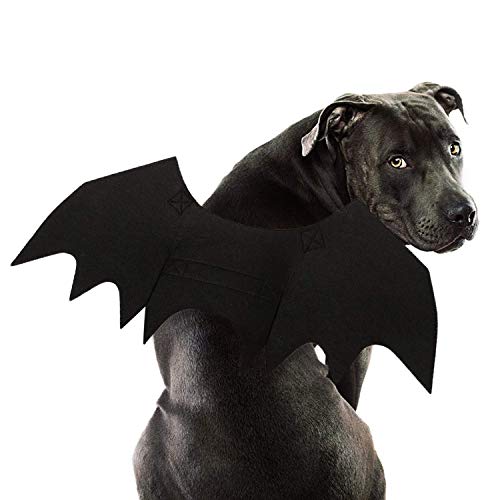 Rypet Dog Bat Costume - Halloween Pet Costume Bat Wings Cosplay Dog Costume Cat Costumes for Party L - Image 1