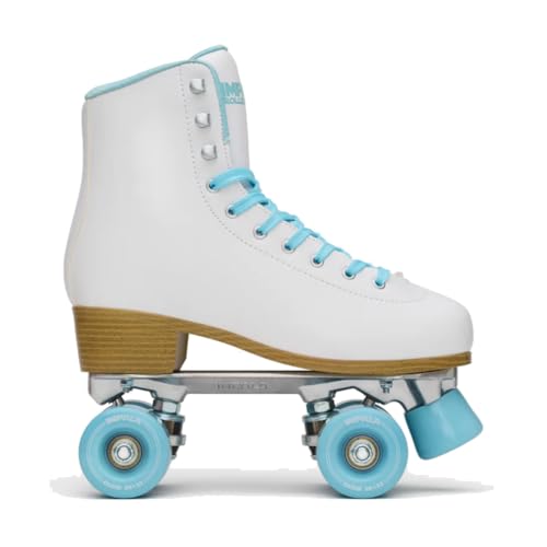 Impala Rollerskates Girl's Impala Quad Skate (Big Kid/Adult) White Ice 8 (US Men's 6, Women's 8) M - Image 2