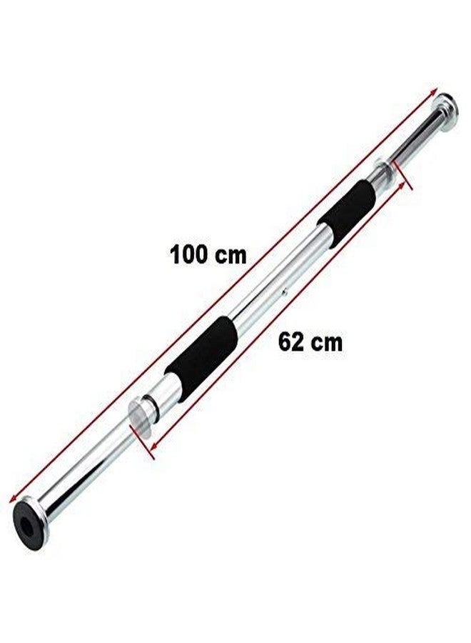 Forgesy Pull-101 Sport Multi Door Gym Bar, Youth (Silver) - Image 2