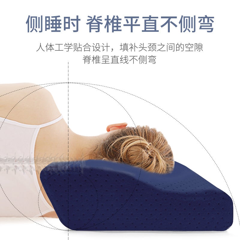 Neck Protection Home Cervical Pressure Pillow Pillow Core Space Pillowcase Memory Foam Pillow Couple Double Pillow Butterfly Shape - Image 5