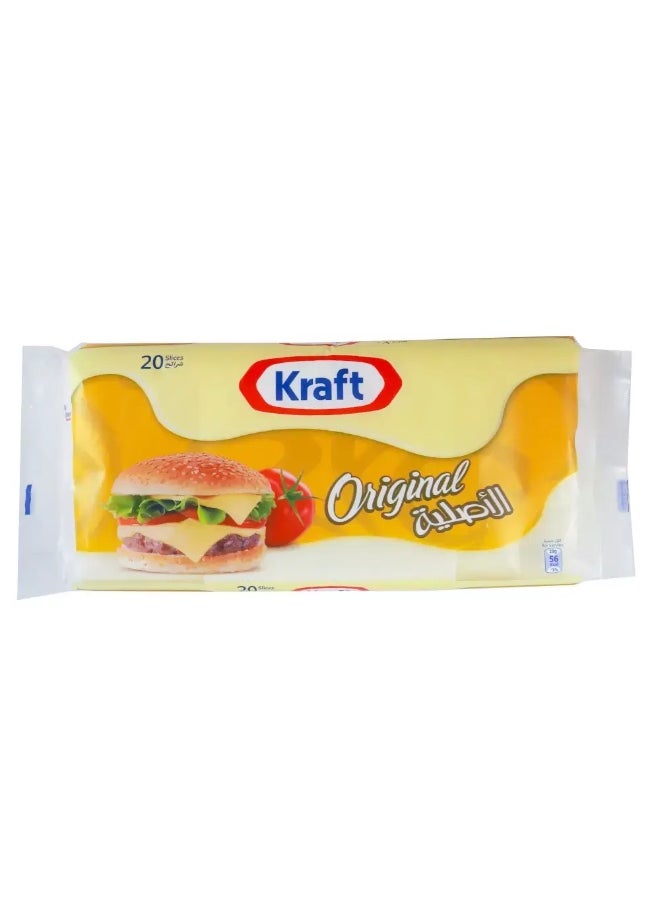 Kraft 20pcs Cheese Slice Original Taste- 400gms (Delivery In Dubai Only)  - Image 2