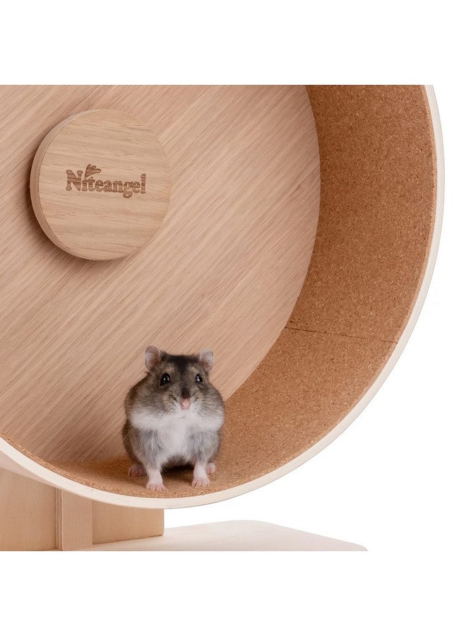 Niteangel Replacement Cork Running Track - Fits for Wooden Hamster Wheel Series | Acrylic Hamster Exercise Wheel w/Cork Track | Dark Cloud Hamster Wheel Series (Wooden Series, Medium) - Image 3
