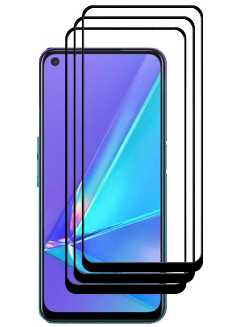 ACLIX 3 Pieces Antistatic ESD Dustproof Premium Quality High Definition Tempered Glass Screen Protector Designed For Oppo A92 - Image 1