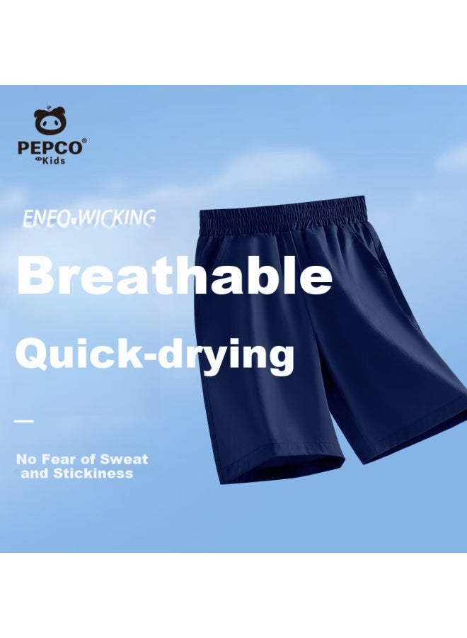 Pepco Boys' Shorts, 2025 Summer Style, Thin Quick-dry Casual Five-point Pants, Children's Summer Sportswear, Loose-fitting Shorts - Image 4