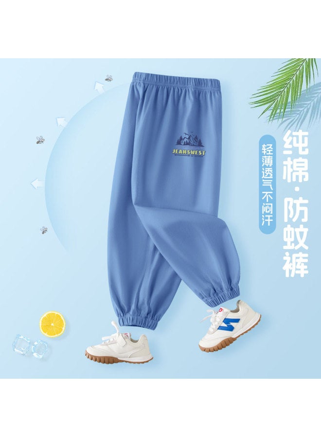 Jeanswest سروال صيفي 2025 للأولاد طارد للبعوض - بنطلون جوجرز خفيف الوزن مريح من القطن العصري للأطفال الكبار - Image 2