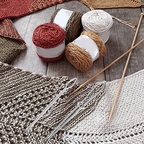 HEALLILY Drawstring Threader Easy Pull Bodkin Threader with for Elastic Threading Yarn 2Pcs (Silver) - Image 4