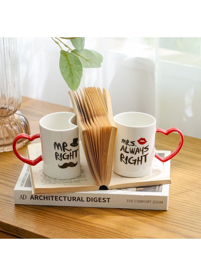 DANUBE HOME Danube Home Danube Essential 2-Piece New Bone China Mug Set Elegant And Durable Mugs For Coffee Tea And Hot Beverages Perfect For Daily Use And Gifting 8X0X9.2Cm 260Ml  - Image 5