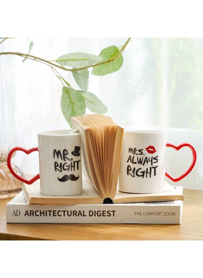 DANUBE HOME - Danube Home Danube Essential 2-Piece New Bone China Mug Set Elegant And Durable Mugs For Coffee Tea And Hot Beverages Perfect For Daily Use And Gifting 8X0X9.2Cm 260Ml - Image 1