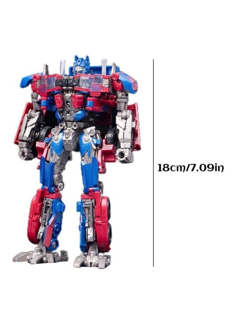 Excefore تشوه روبوت لعبة مشوه سيارة روبوت اللعب عمل الشكل تشوه نموذج سيارة سبيكة تشوه ألعاب روبوتية محمولة هدية للفتيات الأولاد - Image 4