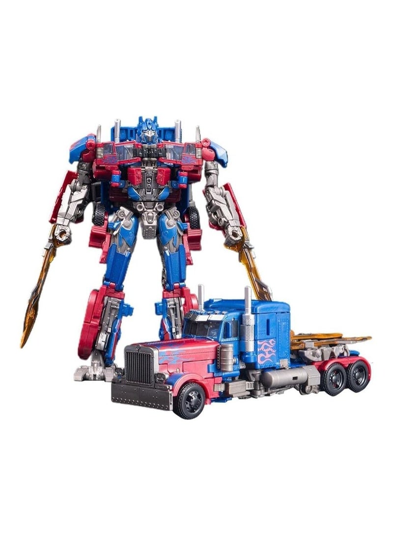 Excefore تشوه روبوت لعبة مشوه سيارة روبوت اللعب عمل الشكل تشوه نموذج سيارة سبيكة تشوه ألعاب روبوتية محمولة هدية للفتيات الأولاد - Image 2