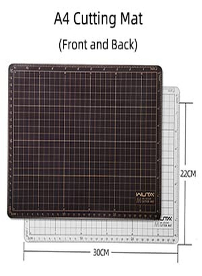 WUTA Self Healing Sewing Mat, Double Sided Non-Slip PVC Cutting Mat A4 Cutting Board for Sewing, Craft, Quilting, Fabric, Scrapbooking Project (9x12inch) - Image 5