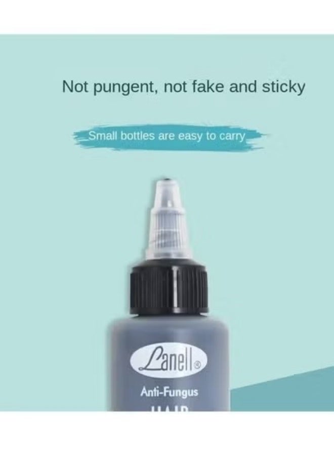 لانيل غراء لاصق ضد الفطريات للشعر، لاصق فائق يضمن التثبيت المثالي للشعر، جل لاصق للشعر المُمَّد والشالات، مضاد للحساسية - Image 2