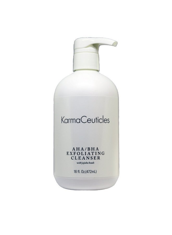 KarmaCeuticles AHA BHA Exfoliating Cleanser 16Oz Exfoliating Cleanser Improves Circulation In The Skin For A Radiant And Healthy Glow - Image 1