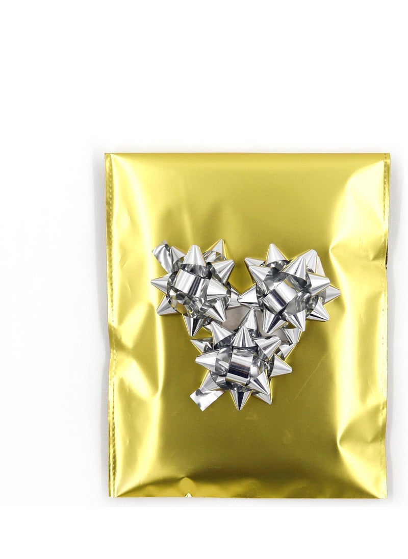 Repro Design Silver Metallic 50 Pieces Bow Ornament  - Image 2