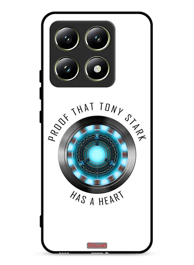Tolwak Xiaomi 14T 5G Protective Case Cover Proof That Tony Stark Has A Heart - Image 1
