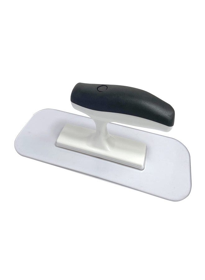 Hanroy Plastic Trowel with Black Comfortable Grip Handle, Includes 3.5" x 9.5'' Finishing Trowels, Lightweight Mounting, Round End, Suitable for Scrape,Plastering and Paint Walls(D1147-T) - Image 1
